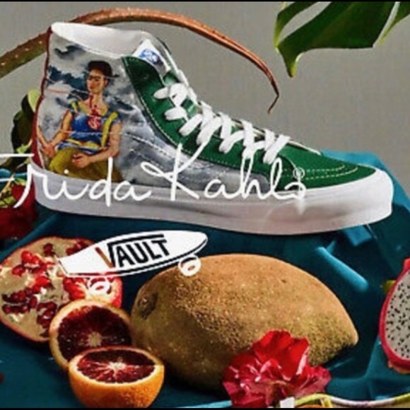 VANS OG SK8-HI LX FRIDA KAHLO Size 10